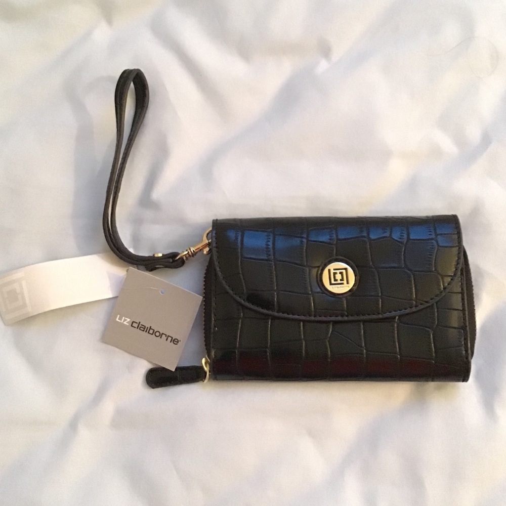 Black Clutch/Wristlet